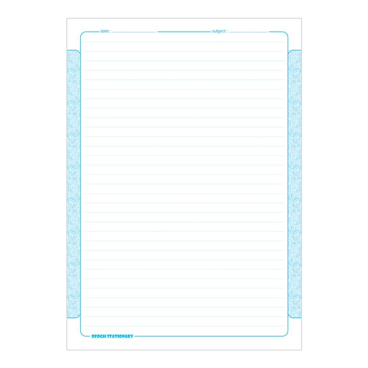 کاغذ A4 افق مدل کلاسیک بسته 100 عددی